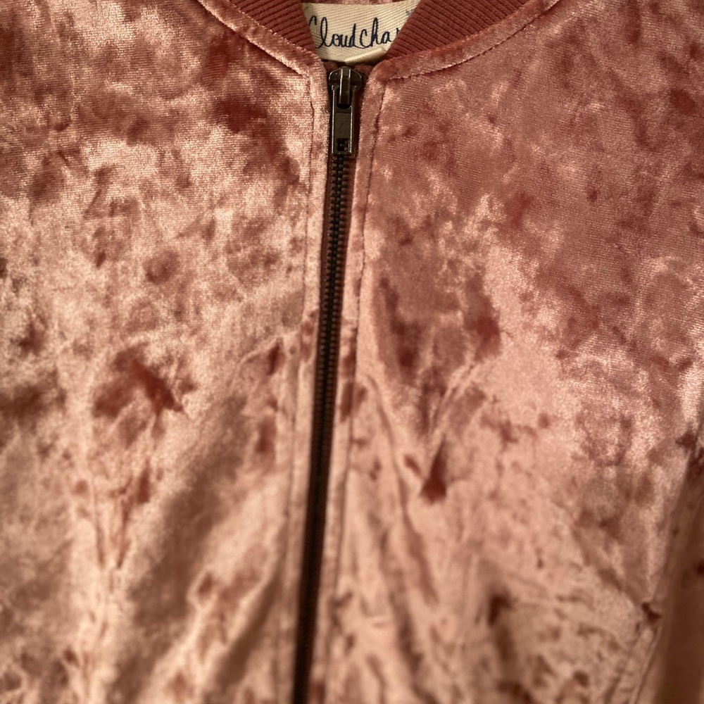 pink bomber jacket 💕💕 - Picture 4 of 4